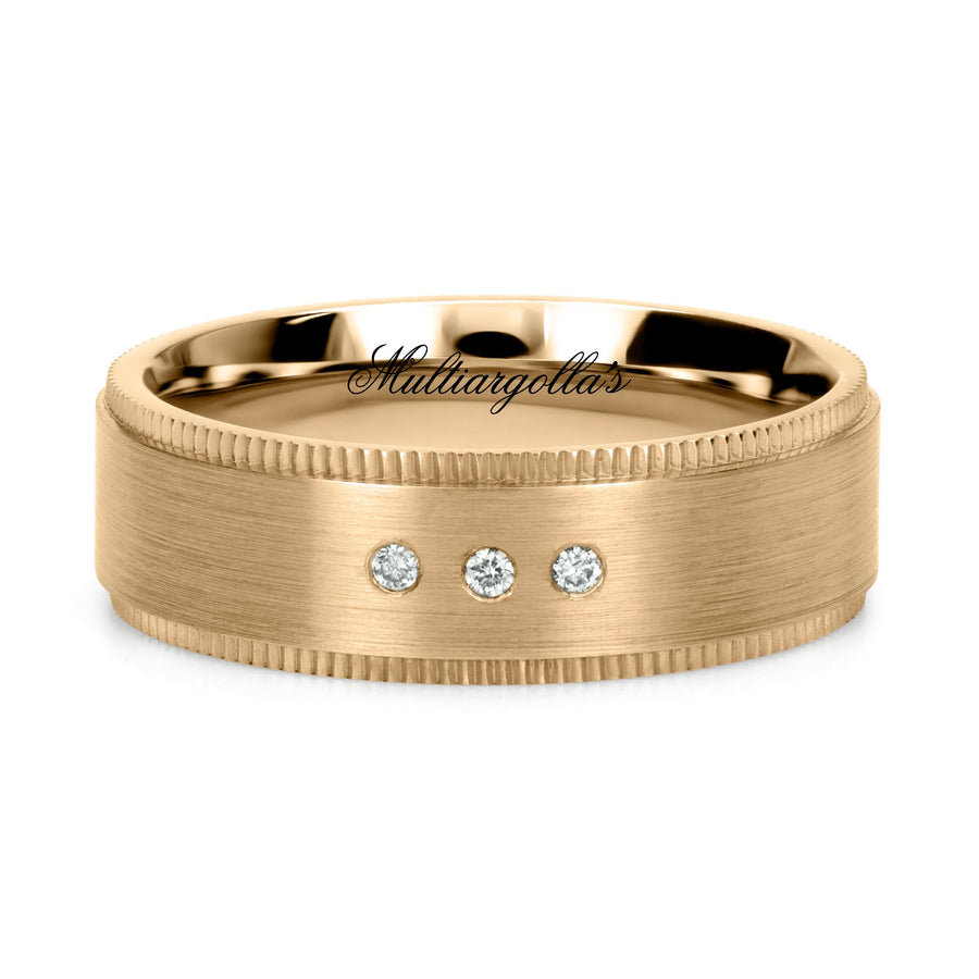 Confort Rellena 6mm A16117D14B - Moissanita