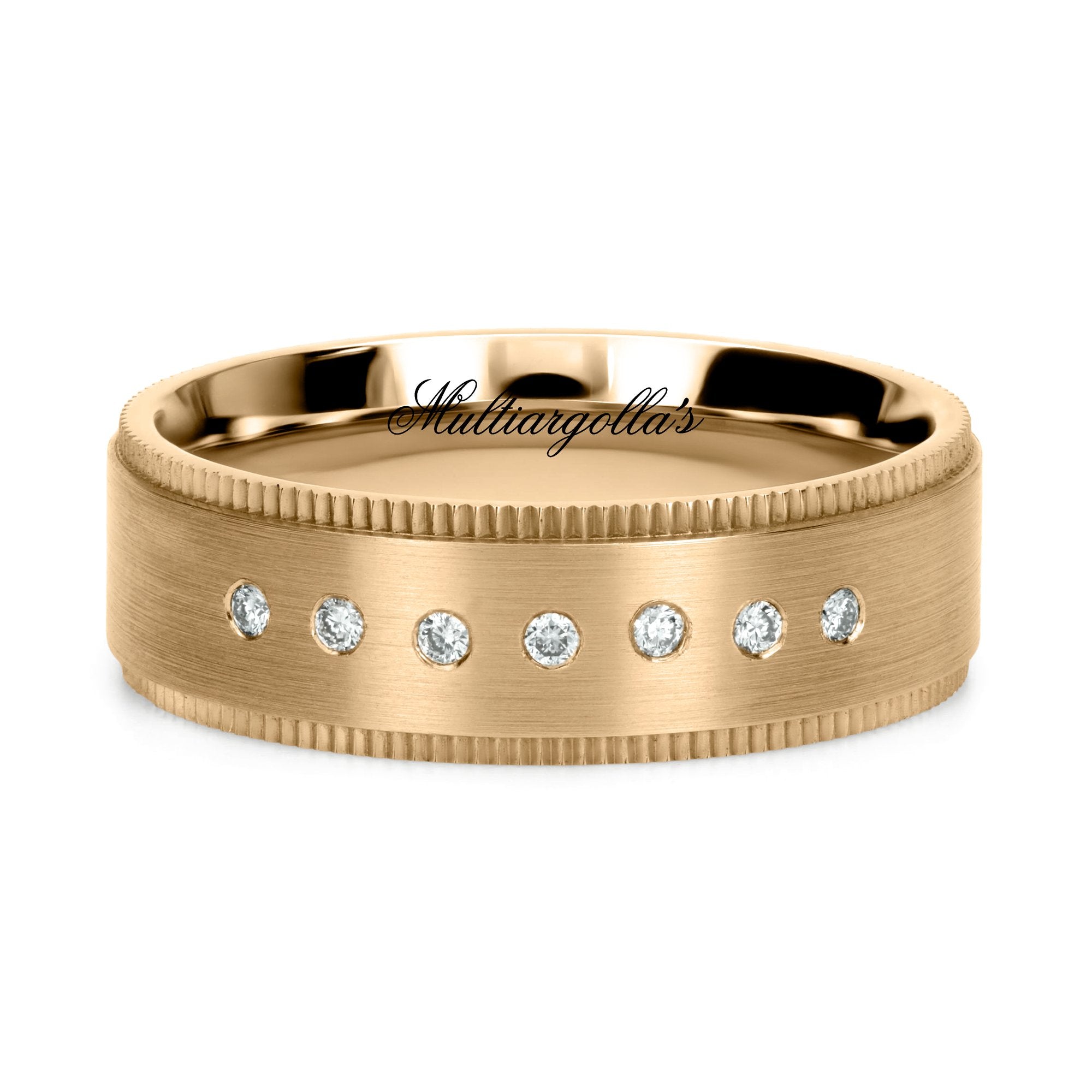 Confort Rellena 6mm A16118D14B - Moissanita