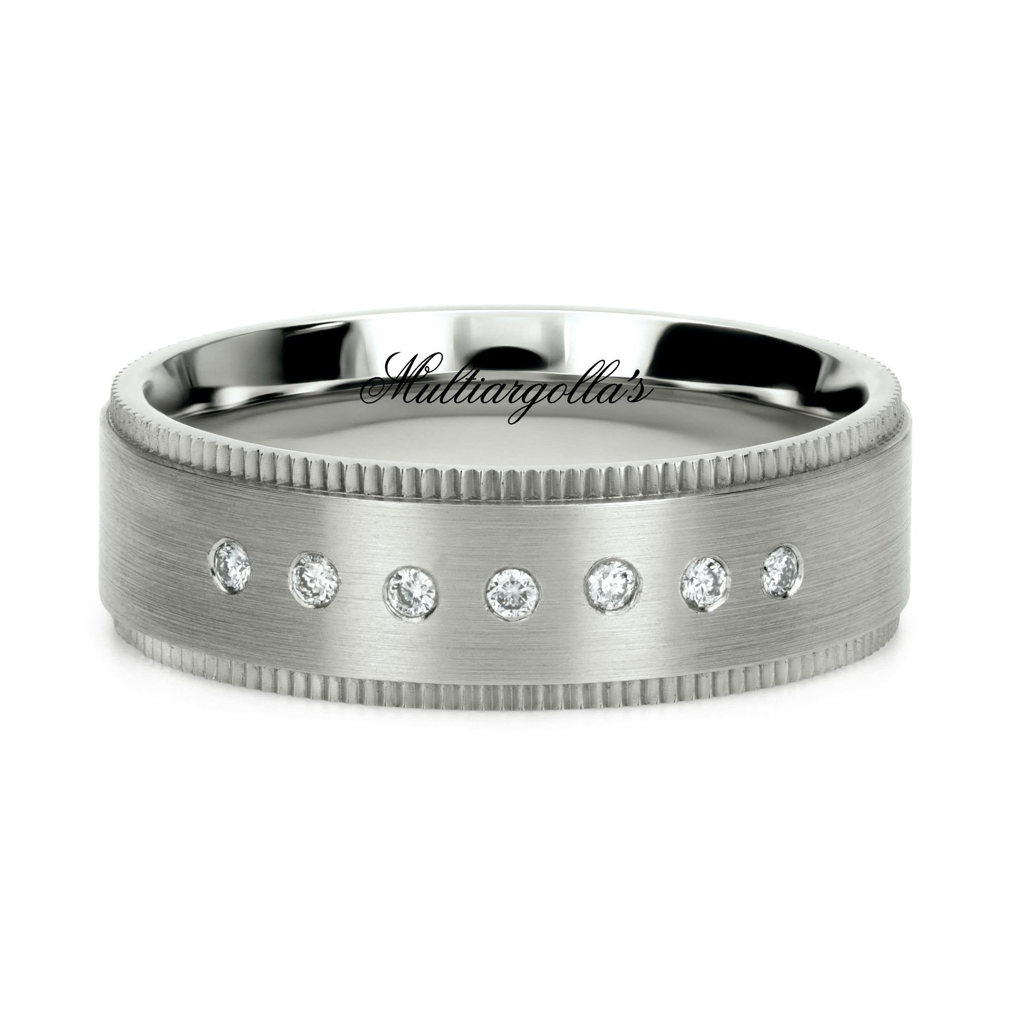 Confort Rellena 6mm A16118D14B - Moissanita
