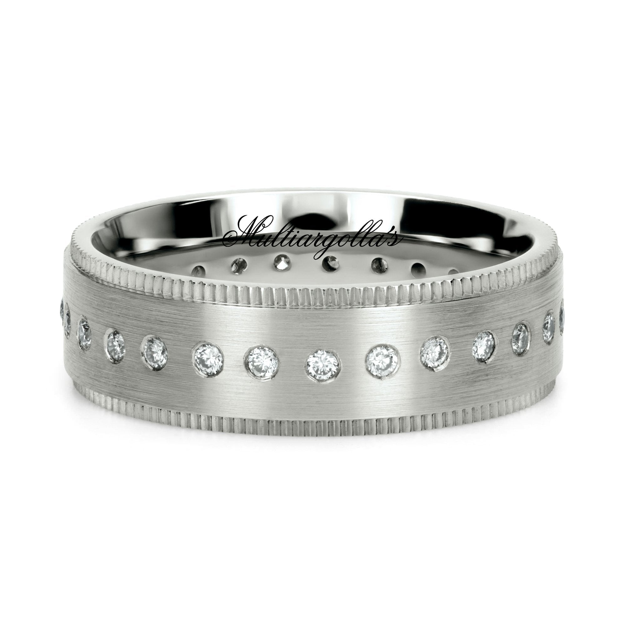 Confort Rellena 6mm A16119D14B - Moissanita