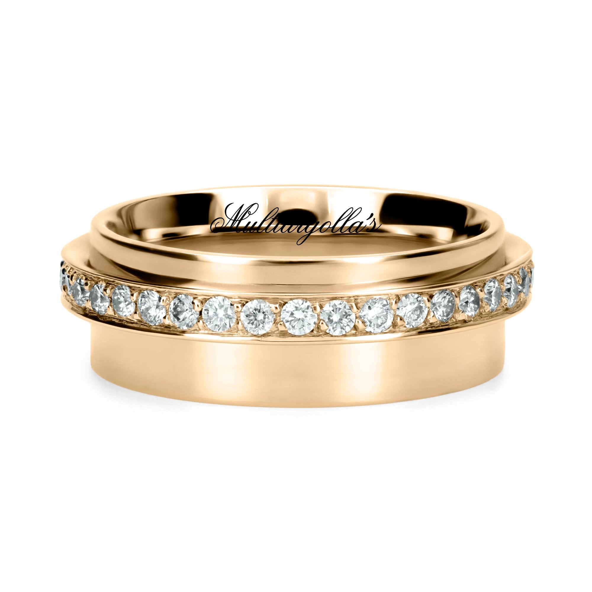 Confort Rellena 7mm A17005D14B - Diamante Natural