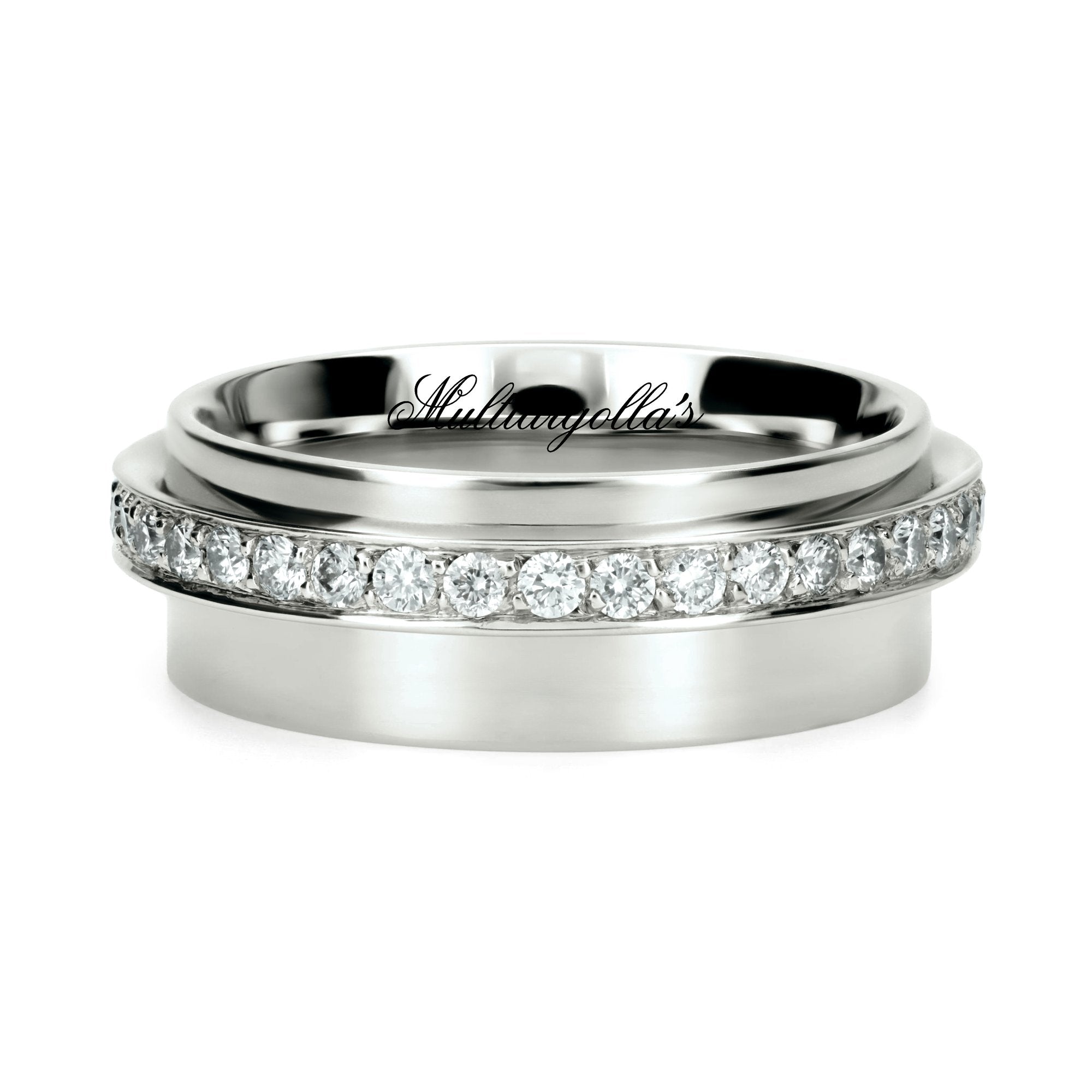 Confort Rellena 7mm A17005D14B - Diamante Natural