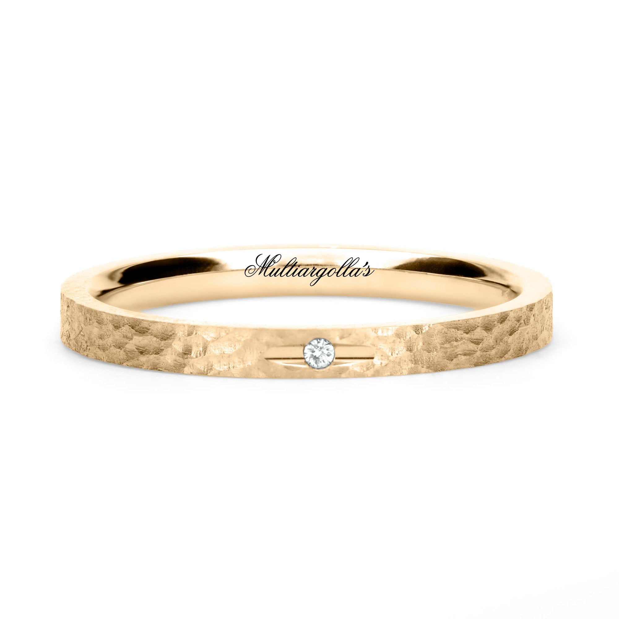 Confort Rellena 2mm A12017D14B - Diamante Natural