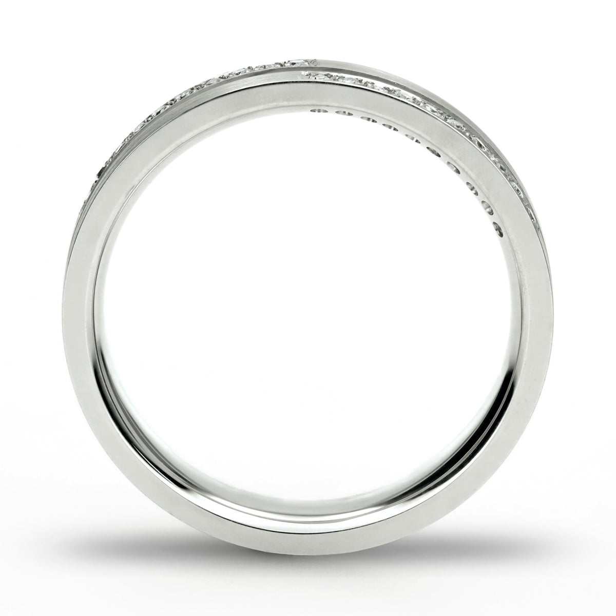 Confort Rellena 4mm A14012D14B - Moissanita