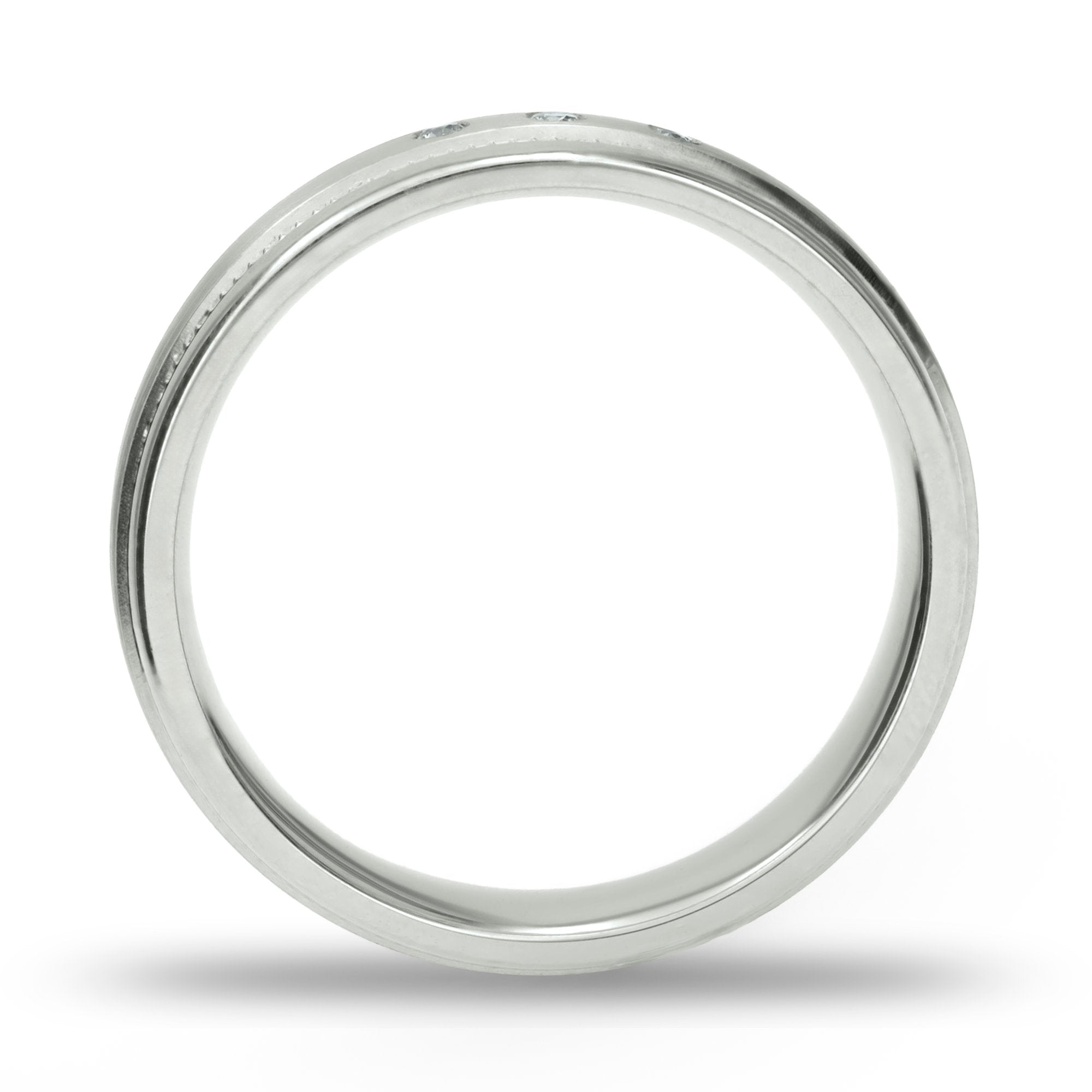 Confort Rellena 5mm A15027D14B - Moissanita
