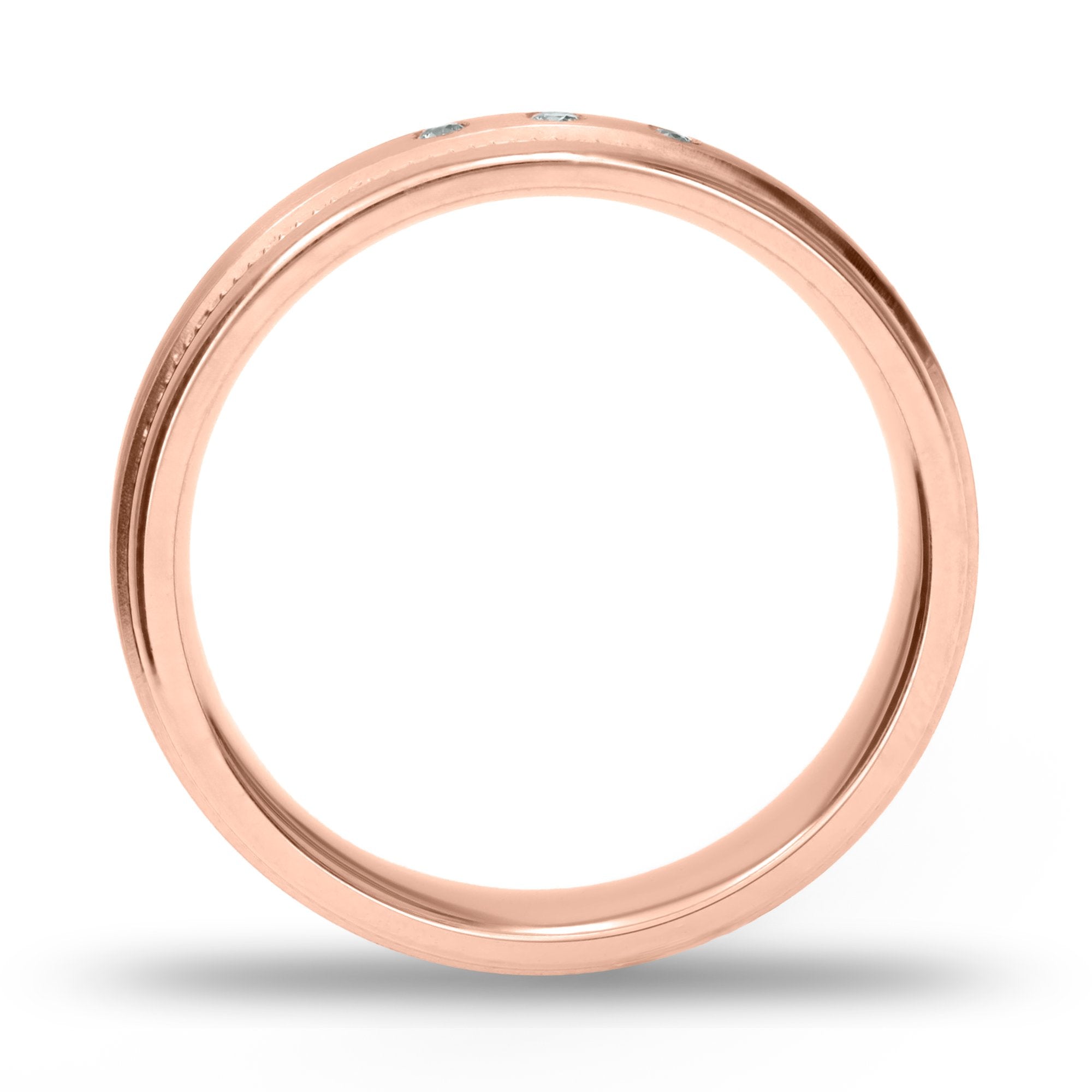 Confort Rellena 5mm A15027D14B - Moissanita